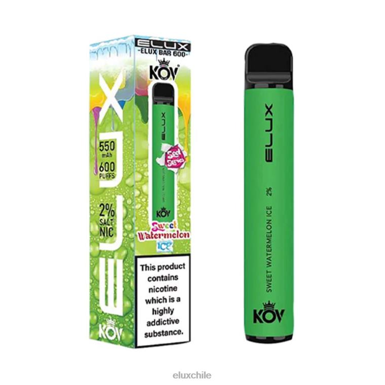ELUX review Chile - Elux Bar vape desechable serie dulce hielo de sandía dulce N84XX111