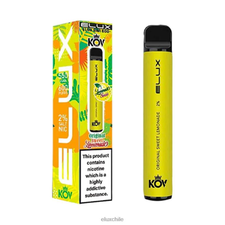 ELUX vape store - Elux Bar Lemonade Series vaporizador desechable original limonada dulce N84XX8